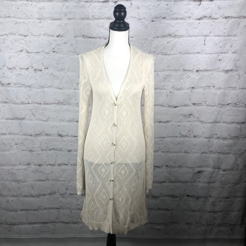 NWOT Free People Cardigan Knit Sweater Sz Medium